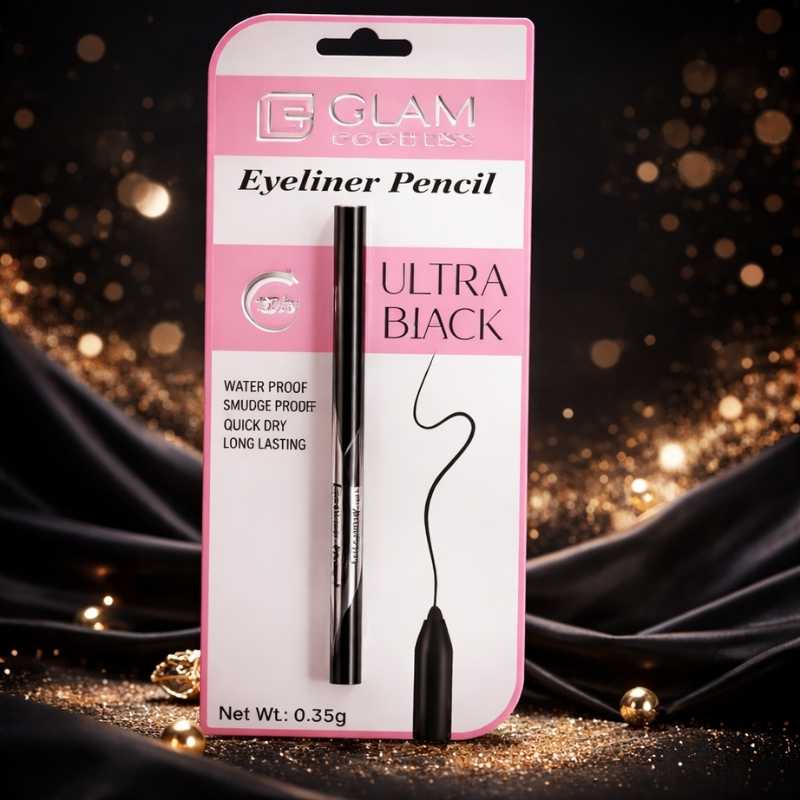 Glam Goddess Ultra Black Eyeliner Pencil 3 Combo Pack