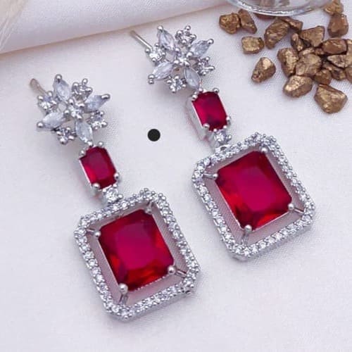 Beautiful And Stylish Red Jhumka Earring For Girl And Women