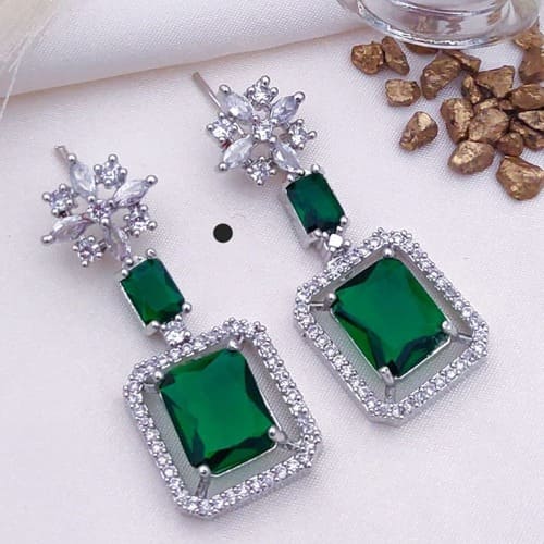 Stylish Green Jhumka Earring For Women And Girls